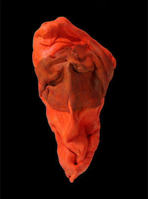 Intériorité, H33 L14, terre cuite